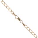 9ct Yellow Gold Curb Chain 20"