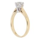 18ct Yellow Gold 0.50ct Brilliant Cut Diamond Solitaire Ring