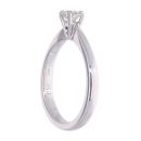18ct White Gold 0.33ct Diamond Solitaire Ring