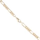 9ct Yellow Gold Figaro Chain 30"