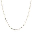 9ct Yellow Gold Curb Chain 20"