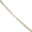 9ct Yellow Gold Curb Chain 18"
