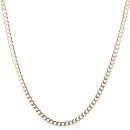 9ct Yellow Gold Curb Chain 18"