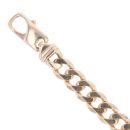 9ct Yellow Gold Curb Bracelet 9"