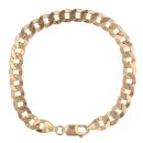 9ct Yellow Gold Curb Bracelet 8.5"