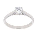 Platinum 0.50ct Brilliant Cut Diamond Solitaire Ring