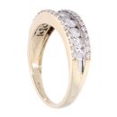9ct Yellow Gold 0.90ct Diamond Fancy Ring