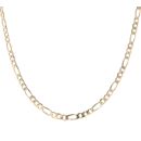 9ct Yellow Gold Figaro Chain 18"