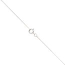 9ct White Gold 0.25ct Brilliant Cut Diamond Solitaire Pendant And Chain 18"