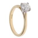 18ct Yellow Gold 1.00ct Diamond Solitaire Ring