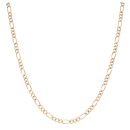 9ct Yellow Gold Figaro Chain 18"