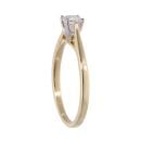 18ct Yellow Gold 0.45ct Diamond Solitaire Ring