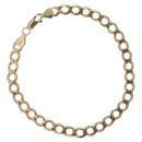 9ct Yellow Gold Curb Bracelet 8"