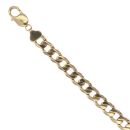 9ct Yellow Gold Curb Bracelet 9"