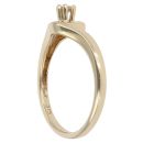 9ct Yellow Gold 0.15ct Diamond Solitaire Ring