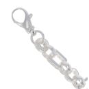 Silver Belcher Bracelet 9" By Icesia