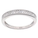 9ct White Gold 0.33ct Diamond Eternity Ring