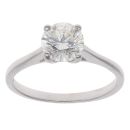 18ct White Gold 1.00ct Diamond Solitaire Ring
