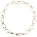 9ct Yellow Gold Fancy Bracelet 7.5"