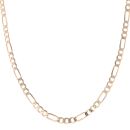 9ct Yellow Gold Figaro Chain 18"