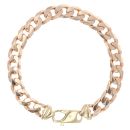 9ct Yellow Gold Curb Bracelet 8.5"