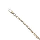 14ct Yellow Gold Byzantine Bracelet 8.5"