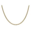 14ct Yellow Gold Double Curb Chain 18"