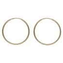 14ct Yellow Gold Hoop Earrings