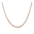 9ct Rose Gold Albert Chain 18"