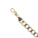 9ct Yellow Gold Curb Bracelet 8"