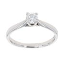 Platinum 0.50ct Diamond Solitaire Ring