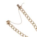 9ct Yellow Gold Curb Bracelet 8"