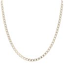 9ct Yellow Gold Curb Chain 24"
