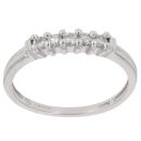 Platinum 0.25ct Brilliant Cut Diamond Five Stone Ring