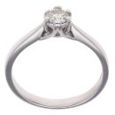 18ct White Gold 0.33ct Diamond Solitaire Ring