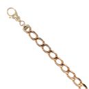 9ct Yellow Gold Curb Bracelet 10"