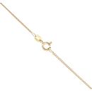 18ct Yellow Gold 0.25ct Brilliant Cut Diamond Pendant And Chain 18"