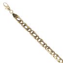 14ct Yellow Gold Fancy Bracelet 7.5"