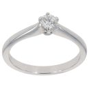 Platinum 0.25ct Brilliant Cut Diamond Solitaire Ring