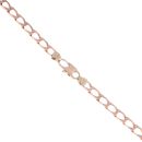 9ct Yellow Gold Square Curb Chain 24"