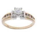 14ct Yellow Gold 0.45ct Diamond Solitaire Ring