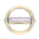 14ct Yellow Gold Fancy 0.10ct Diamond Ring
