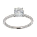 18ct White Gold 1.02ct Brilliant Cut Diamond Solitaire Ring