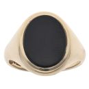 9ct Yellow Gold Onyx Signet Ring
