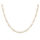 9ct Yellow Gold Figaro Chain 22"