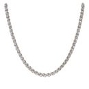 Stainless Steel Spiga Chain 20"