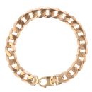9ct Yellow Gold Curb Bracelet 8.5"