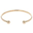 9ct Yellow Gold Torque Plain Bangle