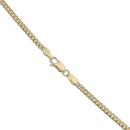 14ct Yellow Gold Curb Chain 16"