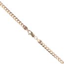 9ct Yellow Gold Curb Chain 16"